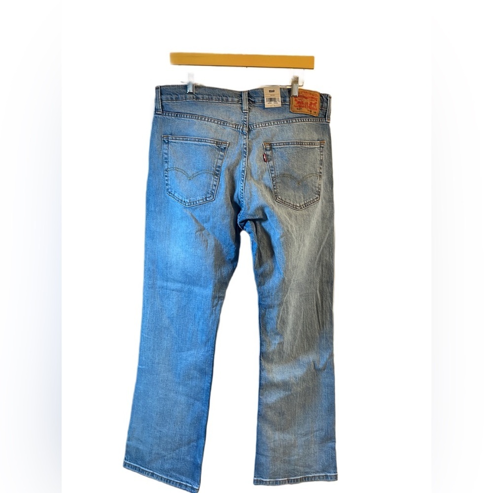Levi's Men's Light Blue Slim Bootcut Jeans Size 33 X 30 - Picture 2 of 5